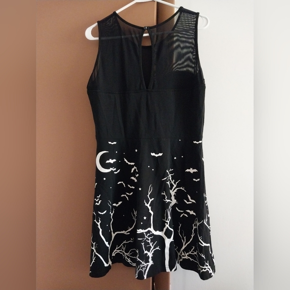 Too Fast spooky tree goth Halloween dress - Picture 3 of 13
